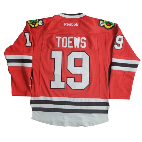 Chicago Blackhawks Jonathan Toews Authentic Reebok Premier Home Jersey - Picture 2 of 3